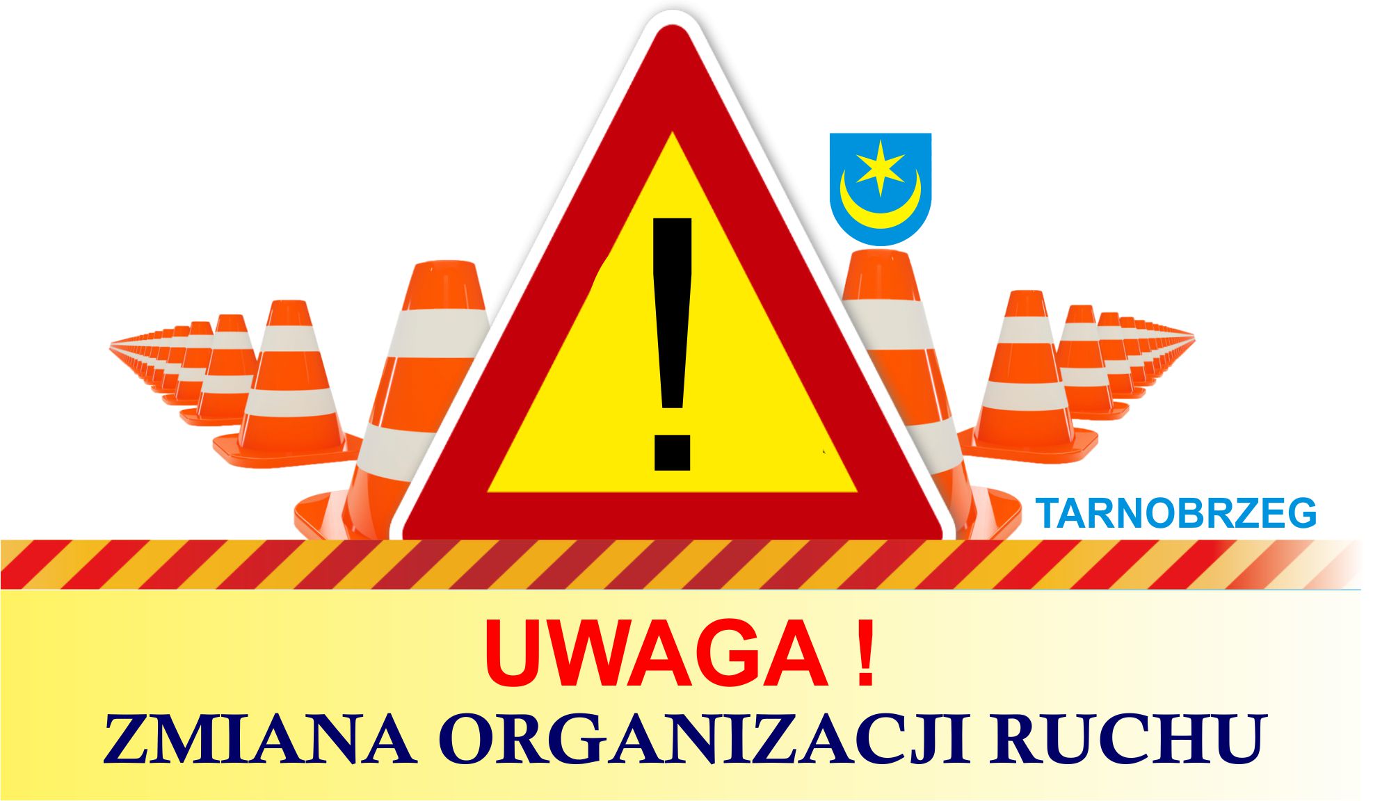 Uwaga - czasowa zmiana organizacji ruchu